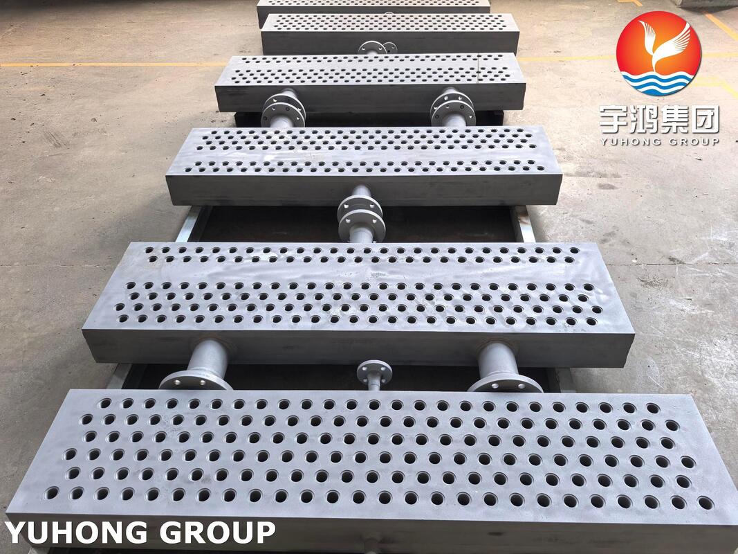 Industrial Air Cooled Heat Exchanger (Fin Fan Cooler) with ASME Code Custom Fabrication and Forced Draft / Induced Draft Design