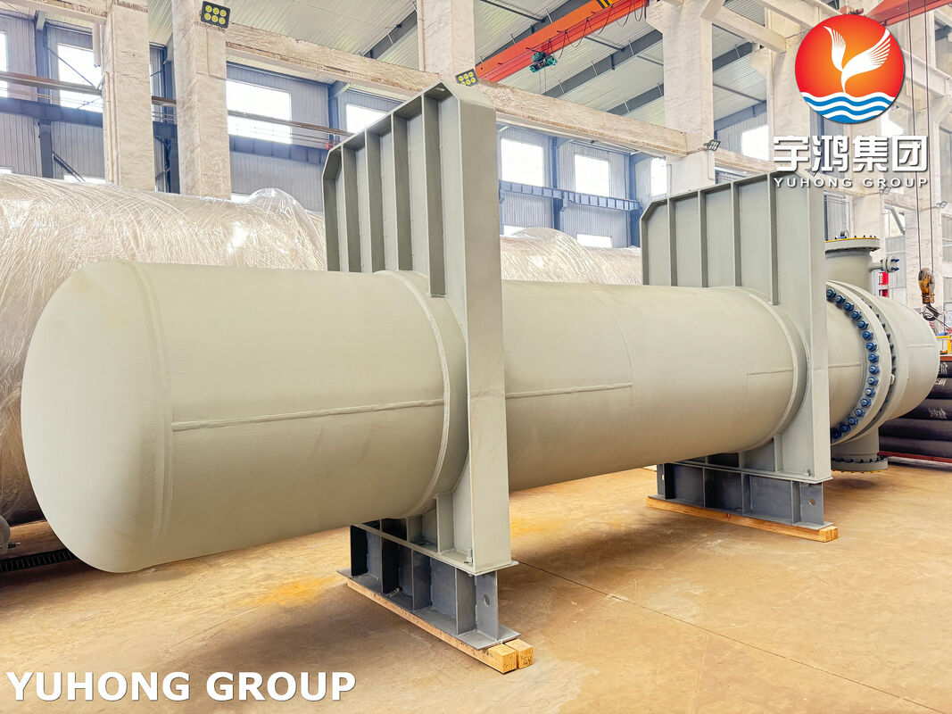 Stainless Steel Fixed Tube-Sheet Shell and Tube Heat Exchanger with ASME Section VIII, Div. 1 Design and High Corrosion Resistance
