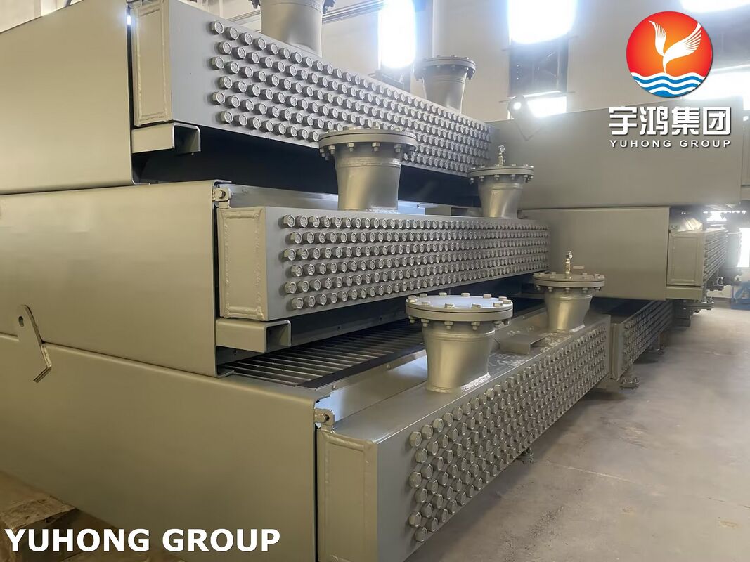 API Standard Air Cooled Heat Exchanger Forced Draft Plug type for Natural Gas Proccessing