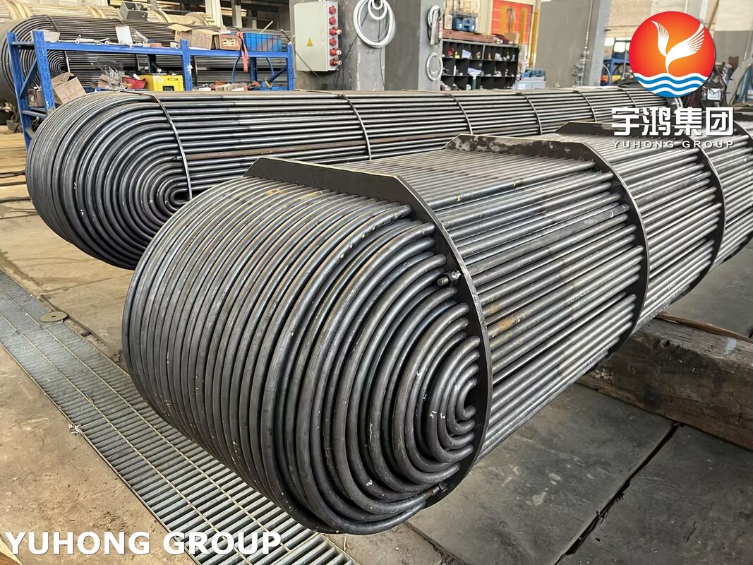 U-Tube Shell and Tube Heat Exchanger for High-Temperature Resistance and Thermal Cycling Conditions with TEMA Design Standard