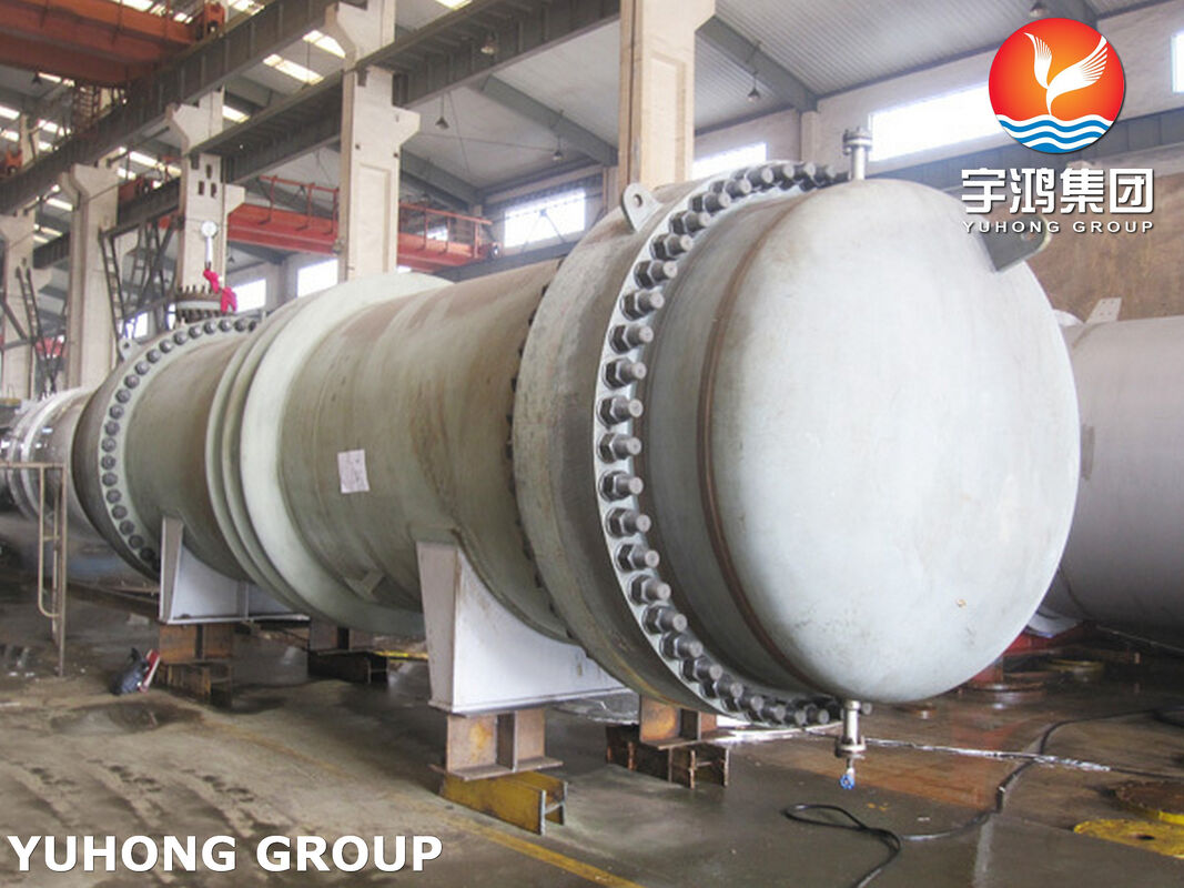 Floating Head Shell and Tube Heat Exchanger for Heavy Fouling Applications with Large Temperature Difference and High Corrosion Resistance