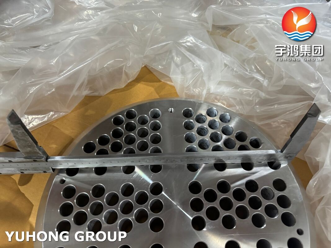 ASTM A403 WP304L Corrosion Resistant Tube Sheet with High Temperature Resistance for Heat Exchangers