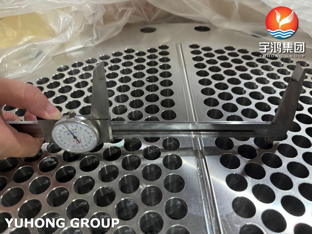 ASTM A403 WP304L Corrosion Resistant Tube Sheet with High Temperature Resistance for Heat Exchangers