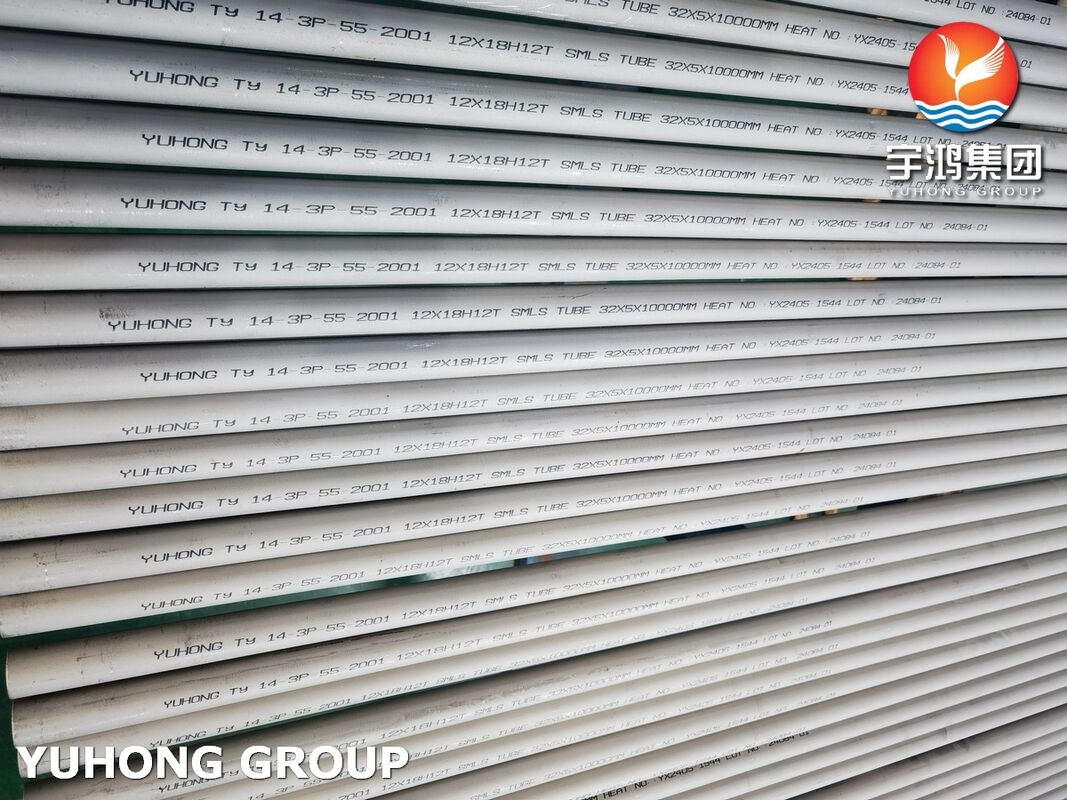 GOST9941-81 12X18H12T Seamless Boiler Tube, Russian Standard, High Nickel Content，TY-14-3P-55-2001