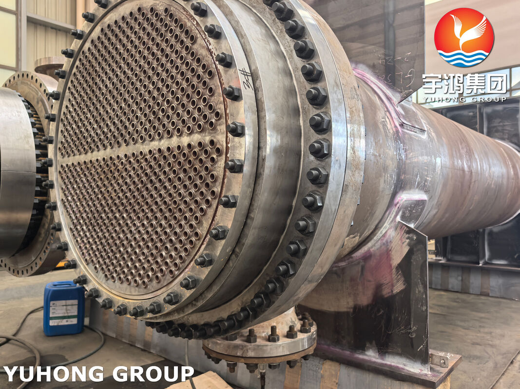 Shell and Tube Heat Exchanger--- Full Hydrostatic Pressure Testing & Quality Assurance for Industrial Safety