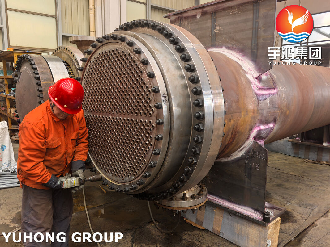 Shell and Tube Heat Exchanger--- Full Hydrostatic Pressure Testing & Quality Assurance for Industrial Safety