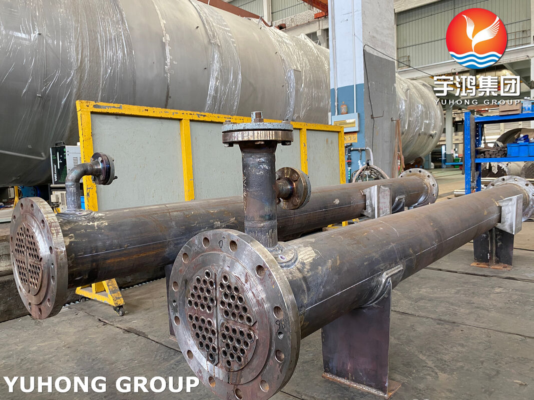 Industrial Shell and Tube Heat Exchanger with Fixed Tubesheet, Floating Head, and U-Tube Designs for Oil, Gas, and Chemical Industries