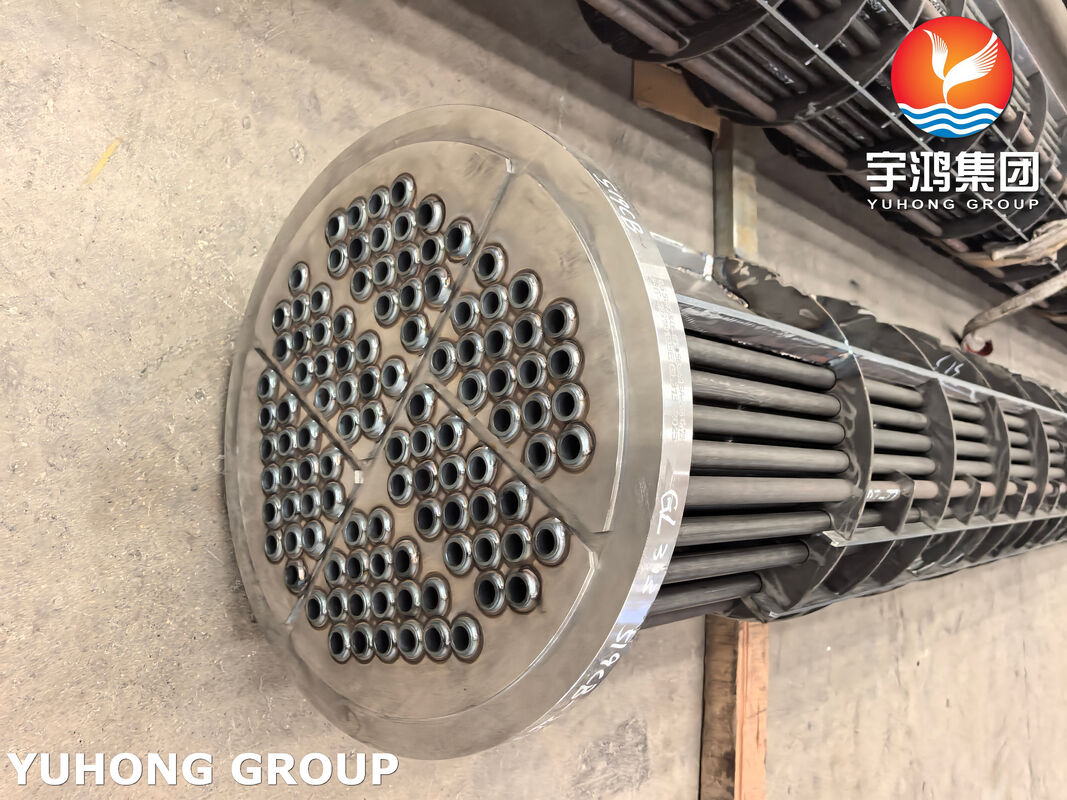 ASME U Stamp Certified Stacked Type Shell and Tube Heat Exchangers for Oil and Gas Industry