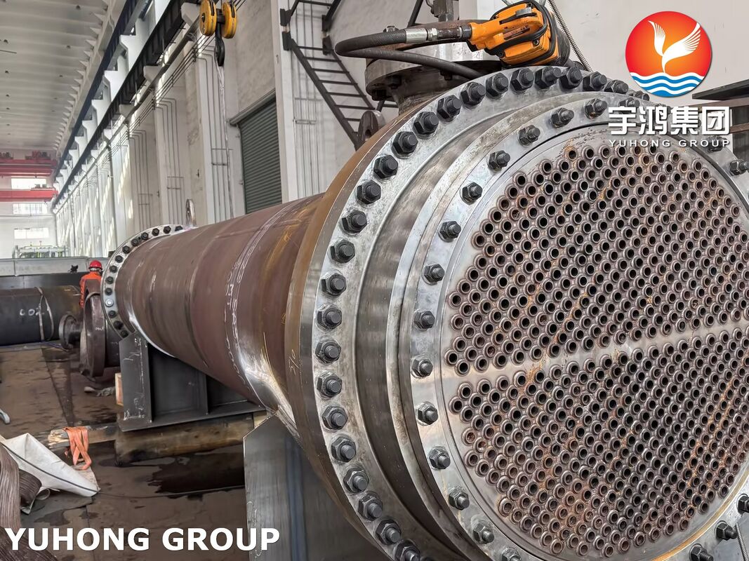 ASME U Stamp Certified Stacked Type Shell and Tube Heat Exchangers for Oil and Gas Industry