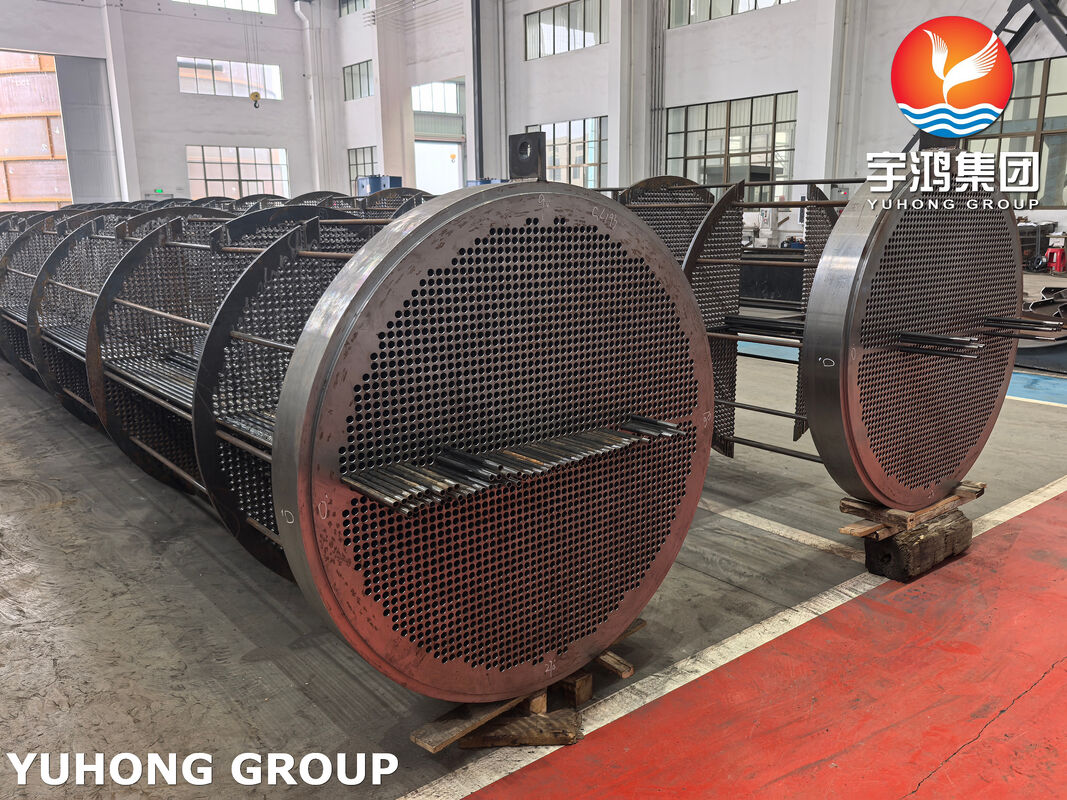 Carbon Steel Shell and Tube Heat Exchanger with Fixed Tubesheet Floating Head and U-Tube Designs for Industrial Applications