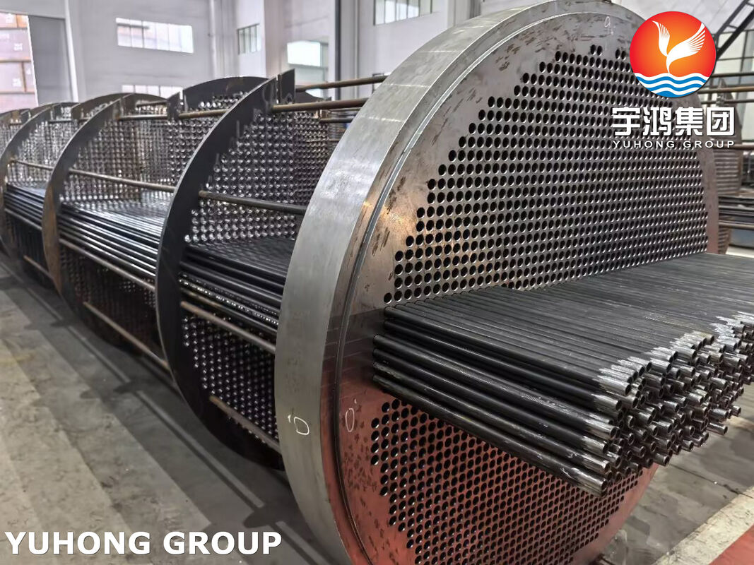 Carbon Steel Shell and Tube Heat Exchanger with Fixed Tubesheet Floating Head and U-Tube Designs for Industrial Applications