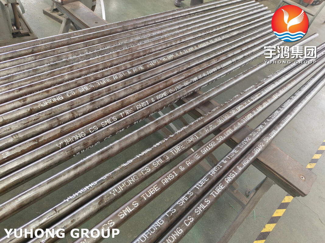 ASME SA192 Seamless Carbon Steel Pipe High Strength Boiler Tube for Overheater And Water Wall