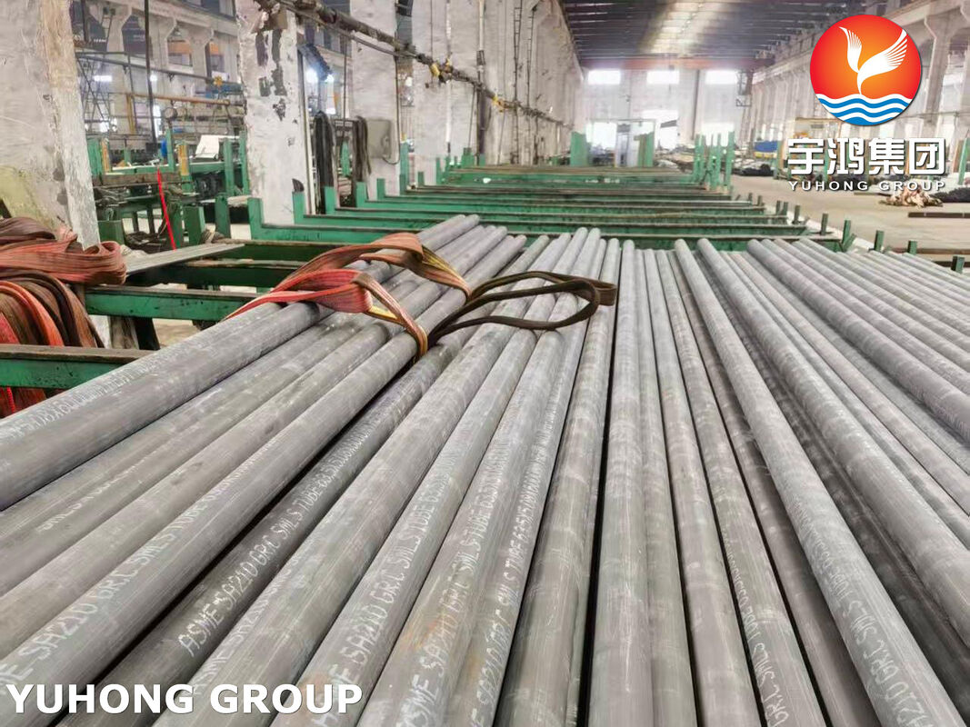 ASME SA210 / SA210 GR-C Seamless Tube High Strength Carbon Steel Boiler Tube For High Temp, Superheater, Power Generation