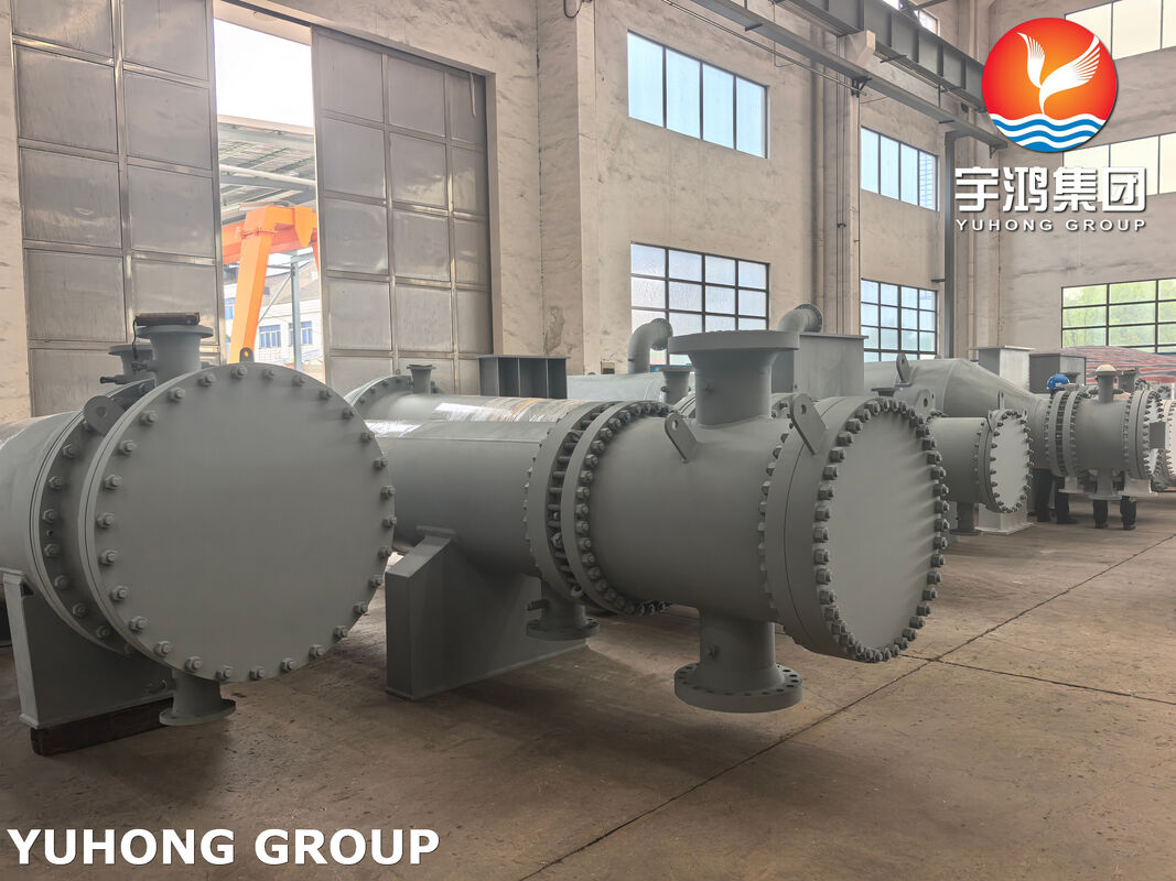 Carbon Steel Shell & Tube Heat Exchanger with Fixed Tubesheet Floating Head and U-Tube Designs for Refinery Power HVAC