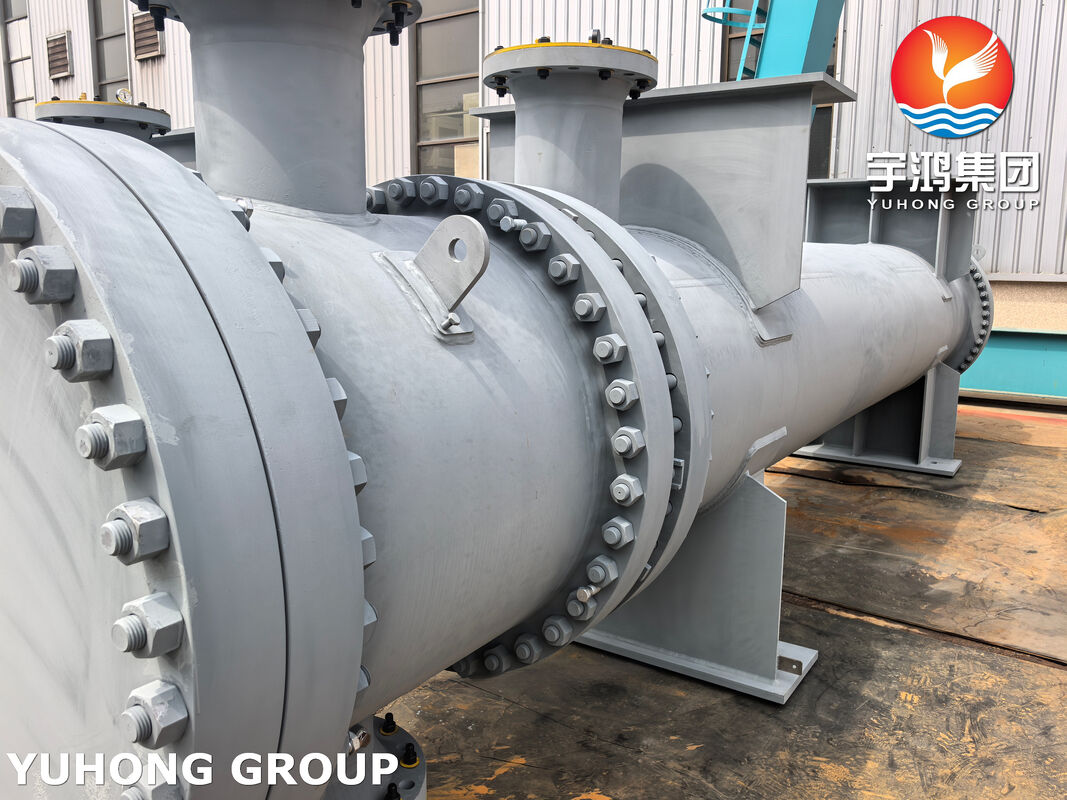 Heavy Duty Horizontal TEMA Shell and Tube Heat Exchanger High-Performance For Pharmaceutical Plants