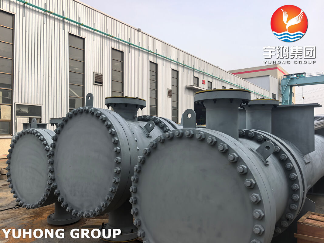 Heavy Duty Horizontal TEMA Shell and Tube Heat Exchanger High-Performance For Pharmaceutical Plants