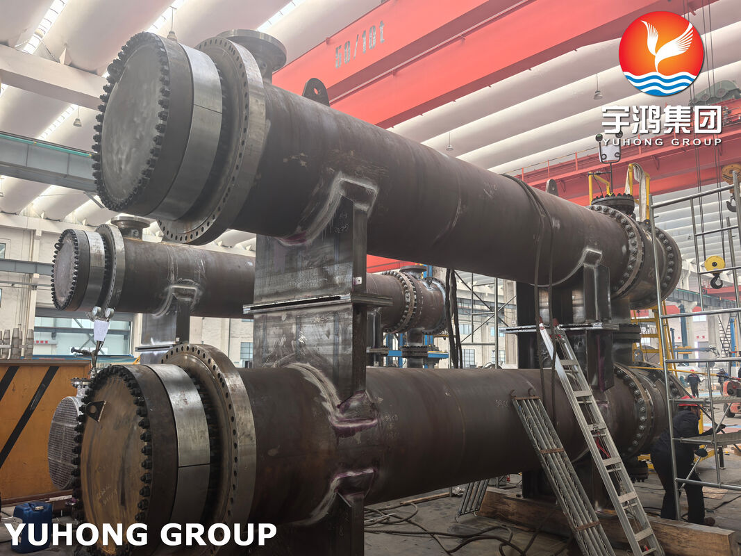 Stack Type Heat Exchanger ASME SA213 T5 Tubes for LPG Unit and Boilers