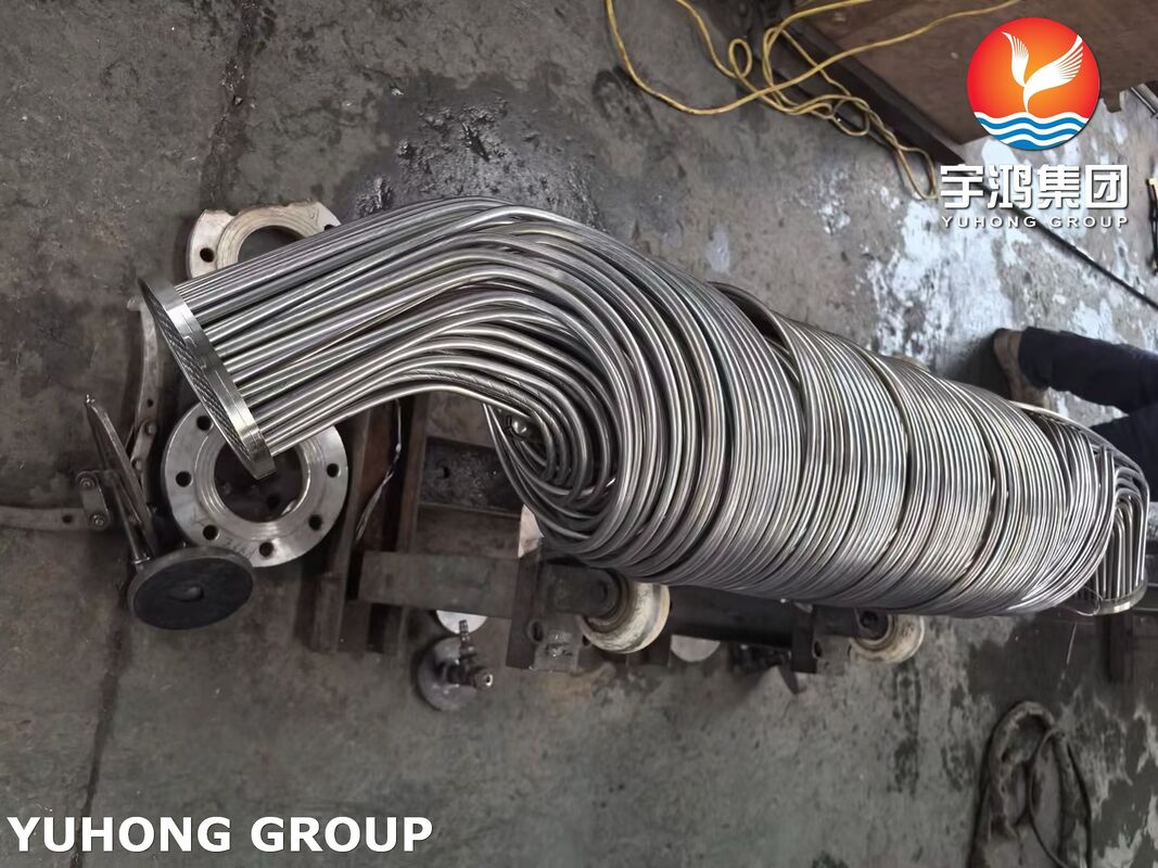 Stainless Steel Spiral Wound Heat Exchanger Tube Bundle with Compact High-Pressure Design for Cryogenic Service - ASME SA213 TP304/316L