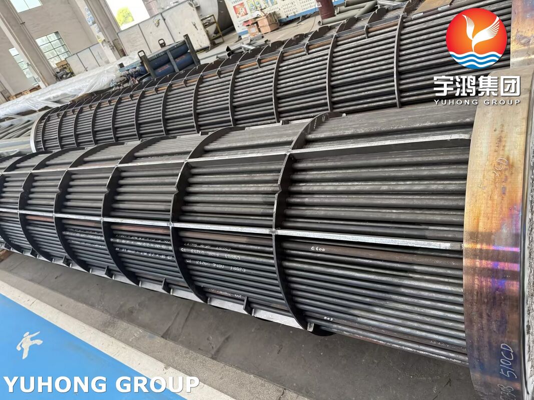 High Heat Transfer Efficiency Shell and Tube Heat Exchanger with Robust & Durable Construction and Customizable Design