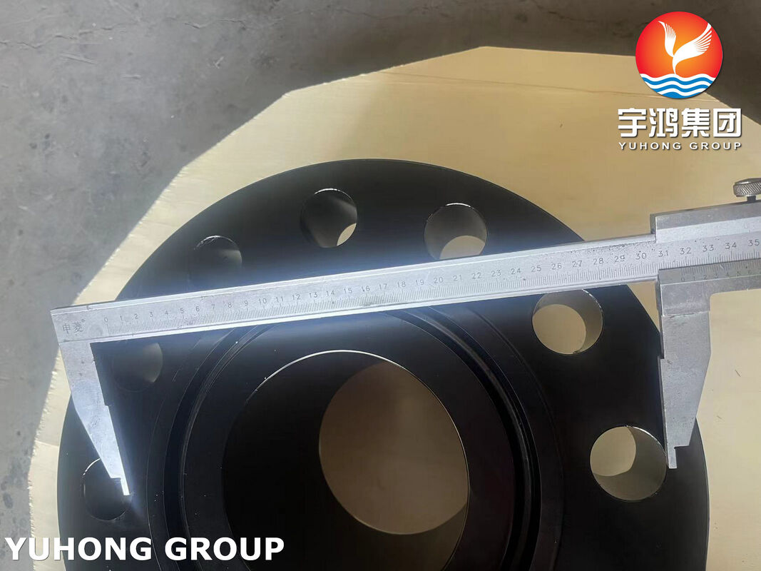 ASTM A694 F42 Carbon Steel Flange Weld Neck RTJ High Pressure Pipeline 42ksi Yield Strength For API 5L X42