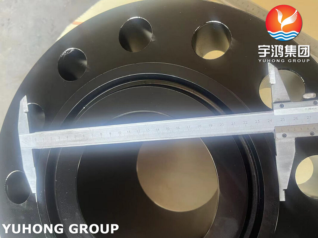ASTM A694 F42 Carbon Steel Flange Weld Neck RTJ High Pressure Pipeline 42ksi Yield Strength For API 5L X42