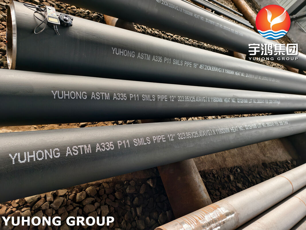 ASTM A335 P11 Chrome-Moly Seamless Tube with High-Temperature and Creep Resistance for Heat Exchangers