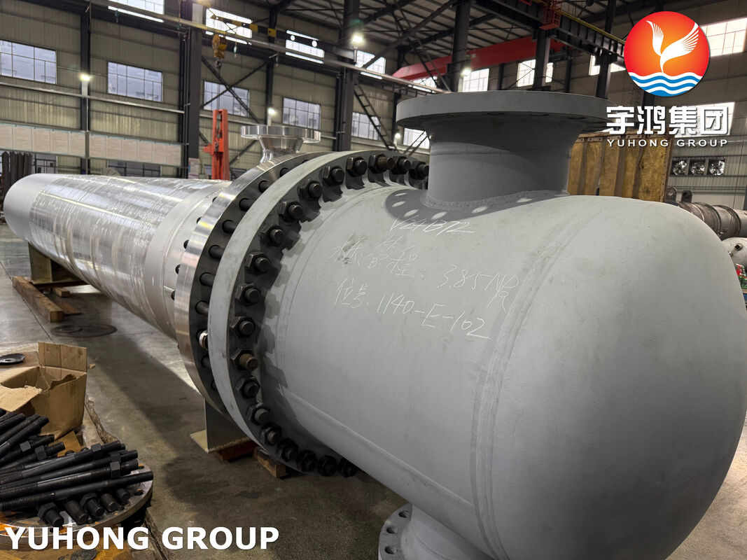 Desalted Crude Oil Atmospheric Residue II shell and tube Heat Exchanger TEMA Class R