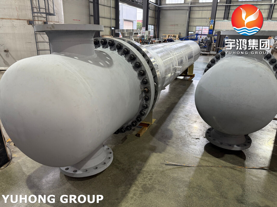 Desalted Crude Oil Atmospheric Residue II shell and tube Heat Exchanger TEMA Class R