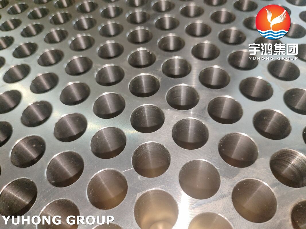 Forged ASTM A182 F316Ti Titanium Stabilized Tubesheet for High-Temperature Heat Exchangers