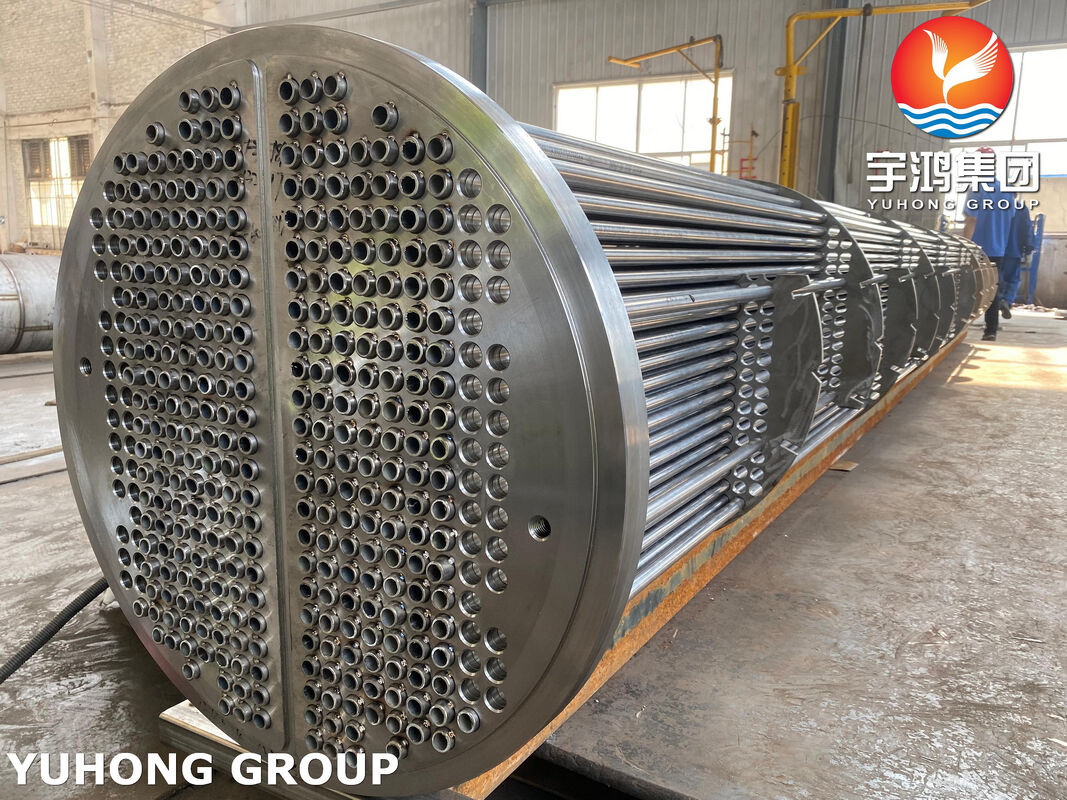 TEMA Shell And Tube Heat Exchanger BFU Type For Fertilizer Plant ASME U Certificated