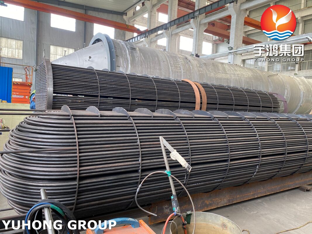 TEMA Shell And Tube Heat Exchanger BFU Type For Fertilizer Plant ASME U Certificated
