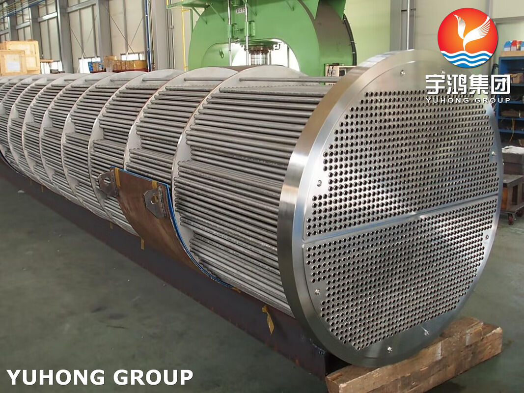 ASME SA213 TP316L Corrosion Resistant Heat Exchanger Tube Bundle with SA350 LF2 Tubesheet