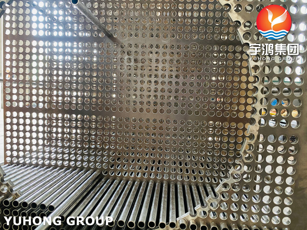 ASME SA213 TP316L Corrosion Resistant Heat Exchanger Tube Bundle with SA350 LF2 Tubesheet