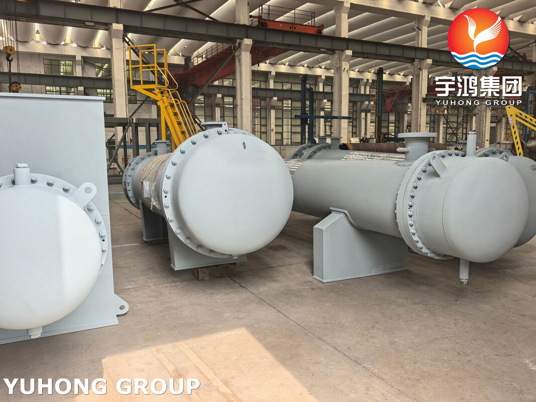 Custom BEM Type Fixed Tubesheet Shell and Tube Heat Exchanger for Chemical & Refinery