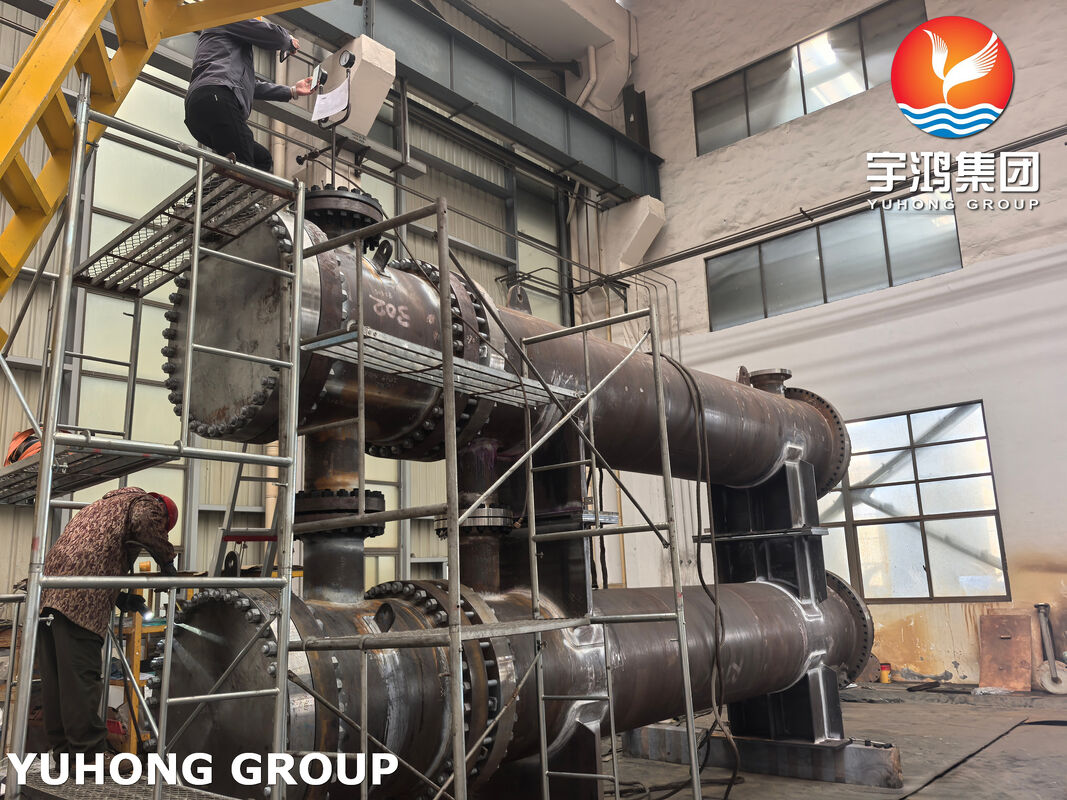 ASME Certificared Stacked Type Shell and Tube Heat Exchanger for Crude Oil Desalting
