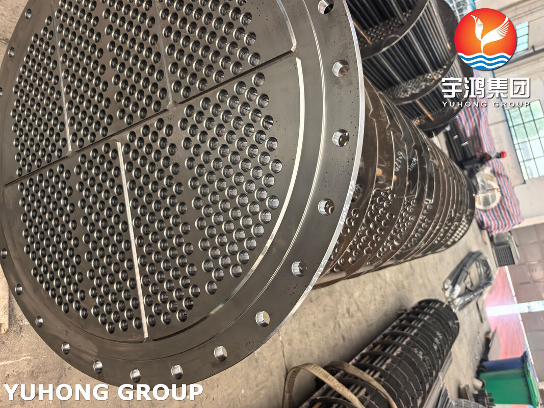 ASME Section VIII Div.1 Certified ASME SA-516 Gr.70 carbon steel Shell and Tube Heat Exchanger