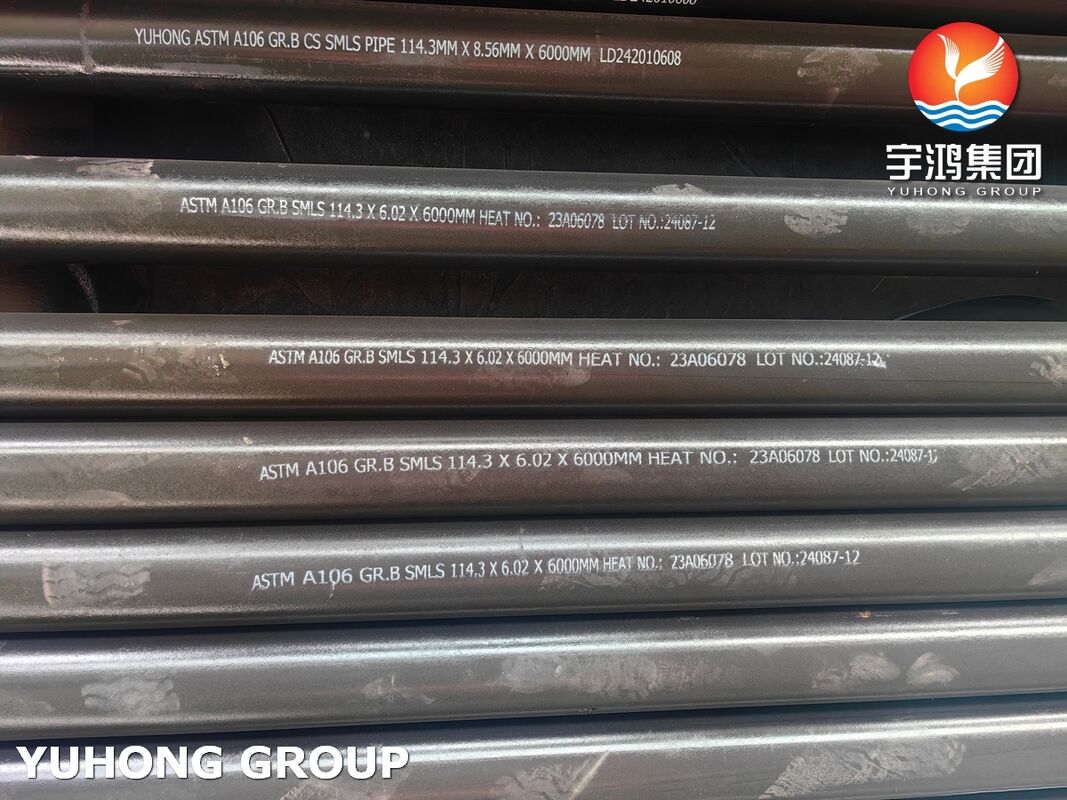 ASTM A106 GR.B Carbon Steel Heat Exchanger Seamless Tube for Oil & Gas