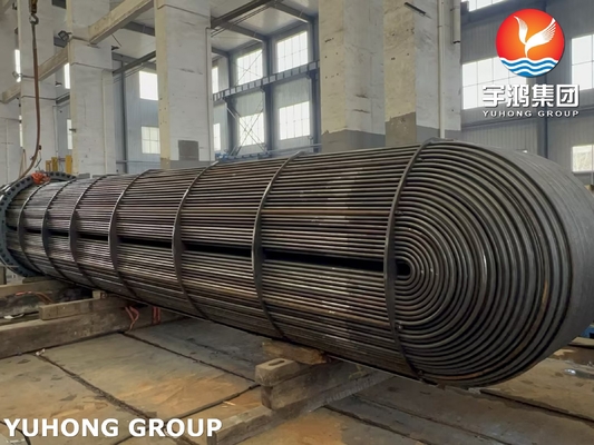 ASME SA334 GRADE 6 Carbon Steel U Tube Bundle In Heat Exchanger