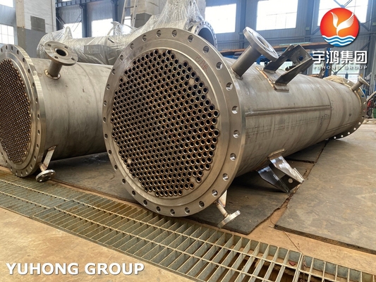 Fixed Tubeplate TEMA Shell And Tube Heat Exchanger Type BEM Class R API660, ASME, PED, ISO