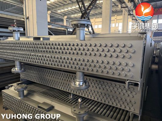 API 661 Type C Forced Draft Air Cooler with SA179 Fin Tubes for Boiler Feed Systems(BFW)