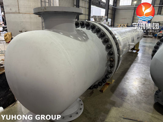 ASME VIII 1 Certified SA516 Gr485 Shell Heat Exchanger for Chemical Processing