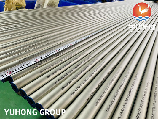 ASTM B622 C22 Seamless Nickel Alloy Steel Tube, For Marine Environments