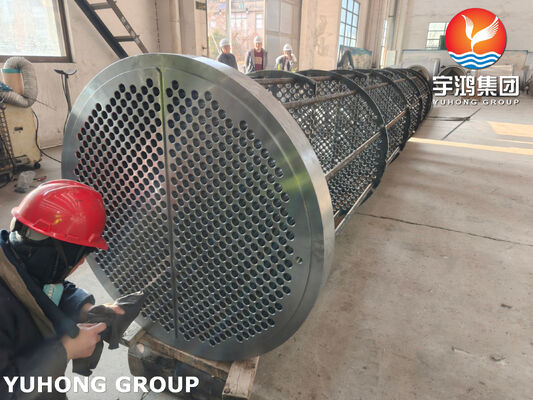 Carbon Steel Heat Exchanger Tube Bundle | ASME SA179 Tubes & SA105 Tubesheet | Reliable Replacement Core