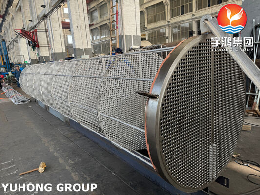 Stainless Steel API 660/661 TEMA Heat Exchanger Tube Bundle with Triple Functionality for Oil and Gas Industry