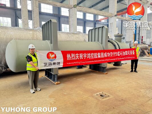 Stainless Steel Fixed Tube-Sheet Shell and Tube Heat Exchanger with ASME Section VIII, Div. 1 Design and High Corrosion Resistance